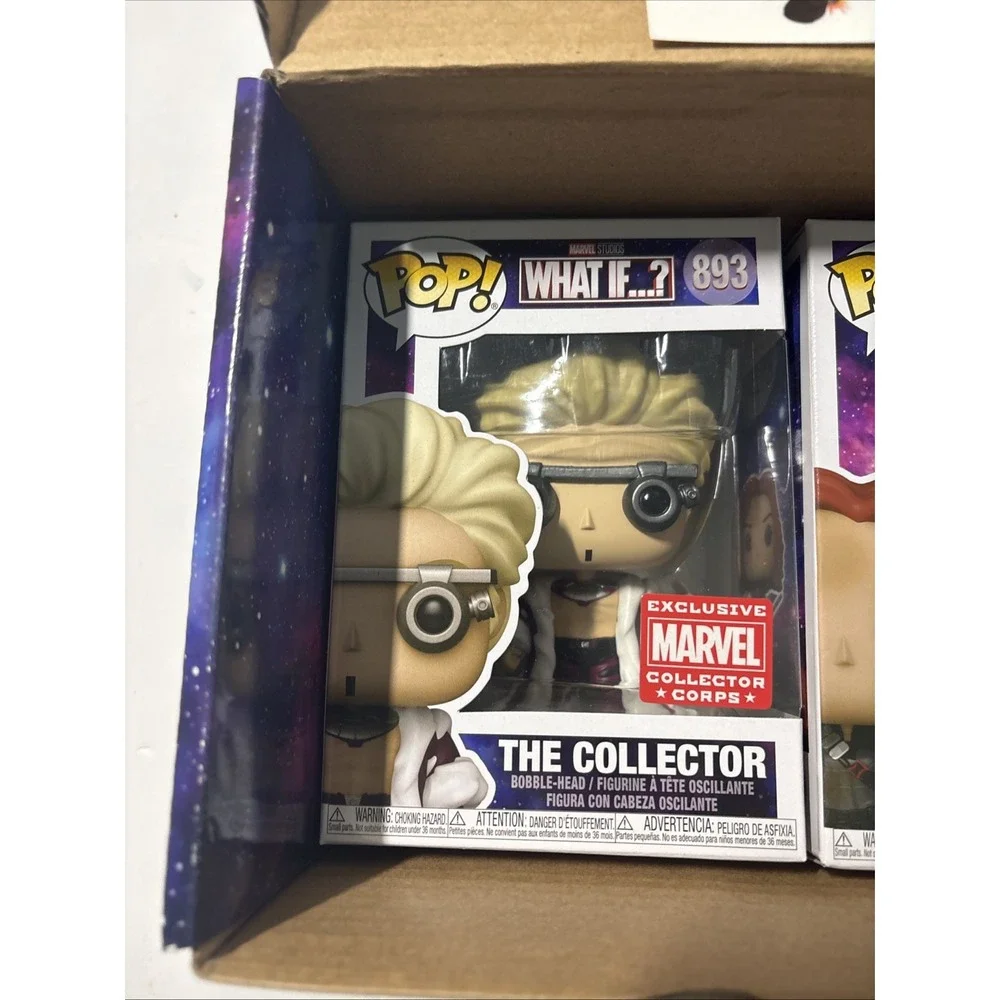 Funko Marvel Collector Corps What If? **Two Funkos And Decal ONLY**